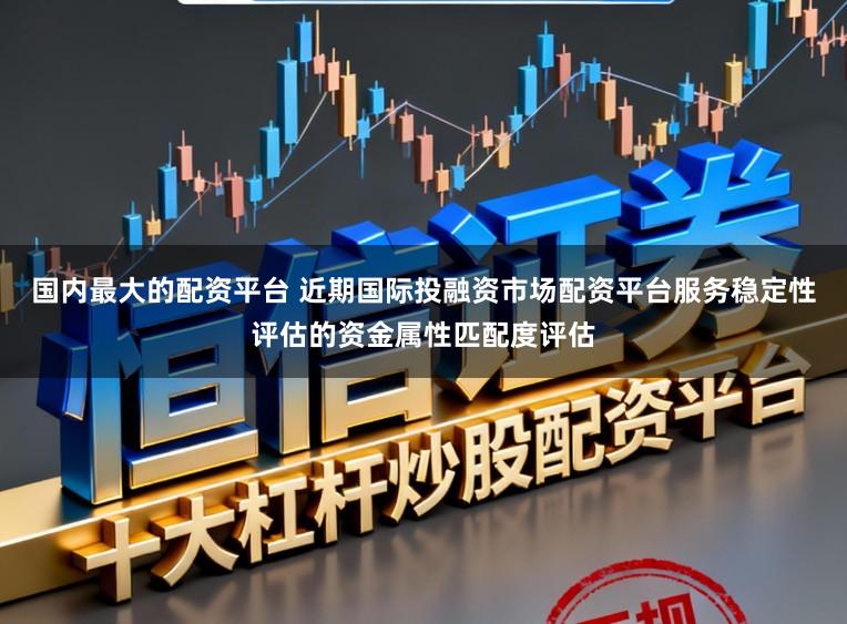 国内最大的配资平台 近期国际投融资市场配资平台服务稳定性评估的资金属性匹配度评估